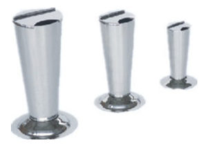 不銹鋼倒錐形鑷子筒（月牙型、方型缺口）A351-A353